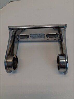 VTG Scott Paper Co Chrome Toilet Paper Holder Dispenser SF-1 Parts Repair 1930s